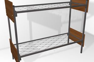 Прочные металлические кровати по низкой цене