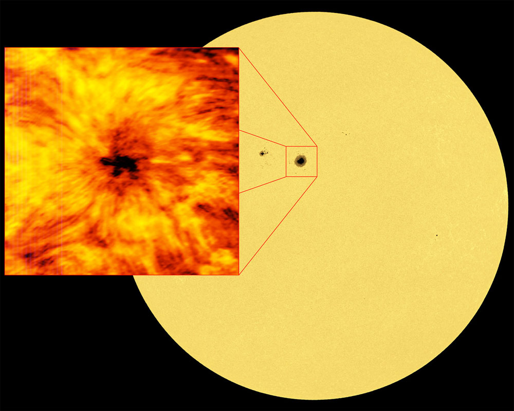 Радиотелескоп в Чили впервые детально исследовал наше Солнце