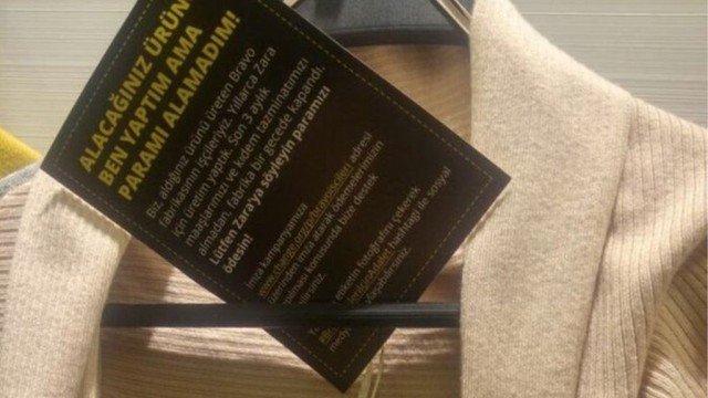 Швеи Zara пришивали жалобы к одежде