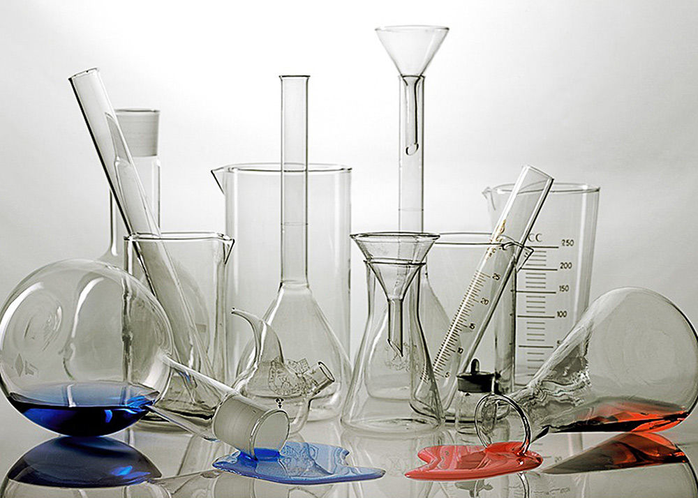 Лабораторная посуда и оборудование из стекла