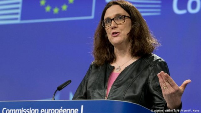 ЕС готов ввести пошлины на товары из США на 20000000000 долларов