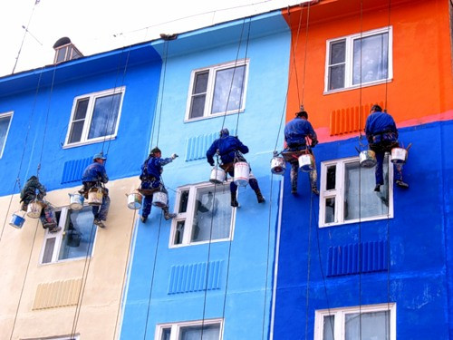 Покраска фасадов