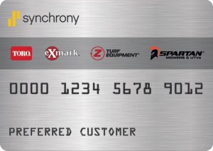 Toro, партнер Synchrony по кредитным картам для розничного оборудования